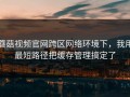 蘑菇视频官网跨区网络环境下，我用最短路径把缓存管理搞定了